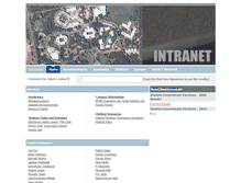 Tablet Screenshot of intranet.daiict.ac.in